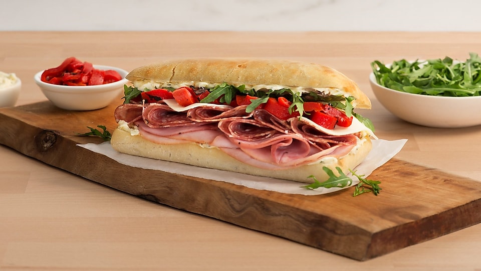 delicafé by Shell Italian hero sandwich