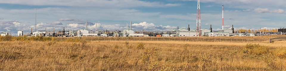 Installation de gaz naturel de Groundbirch